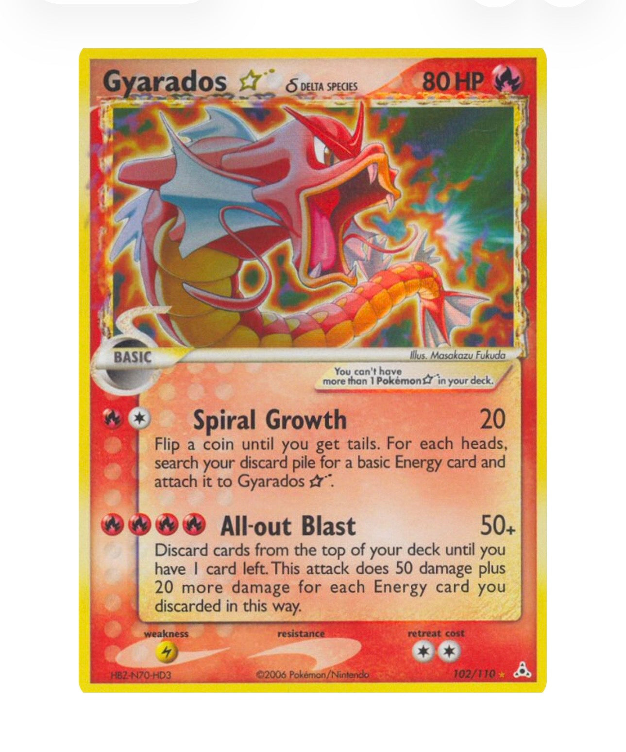 Gyrados gold star