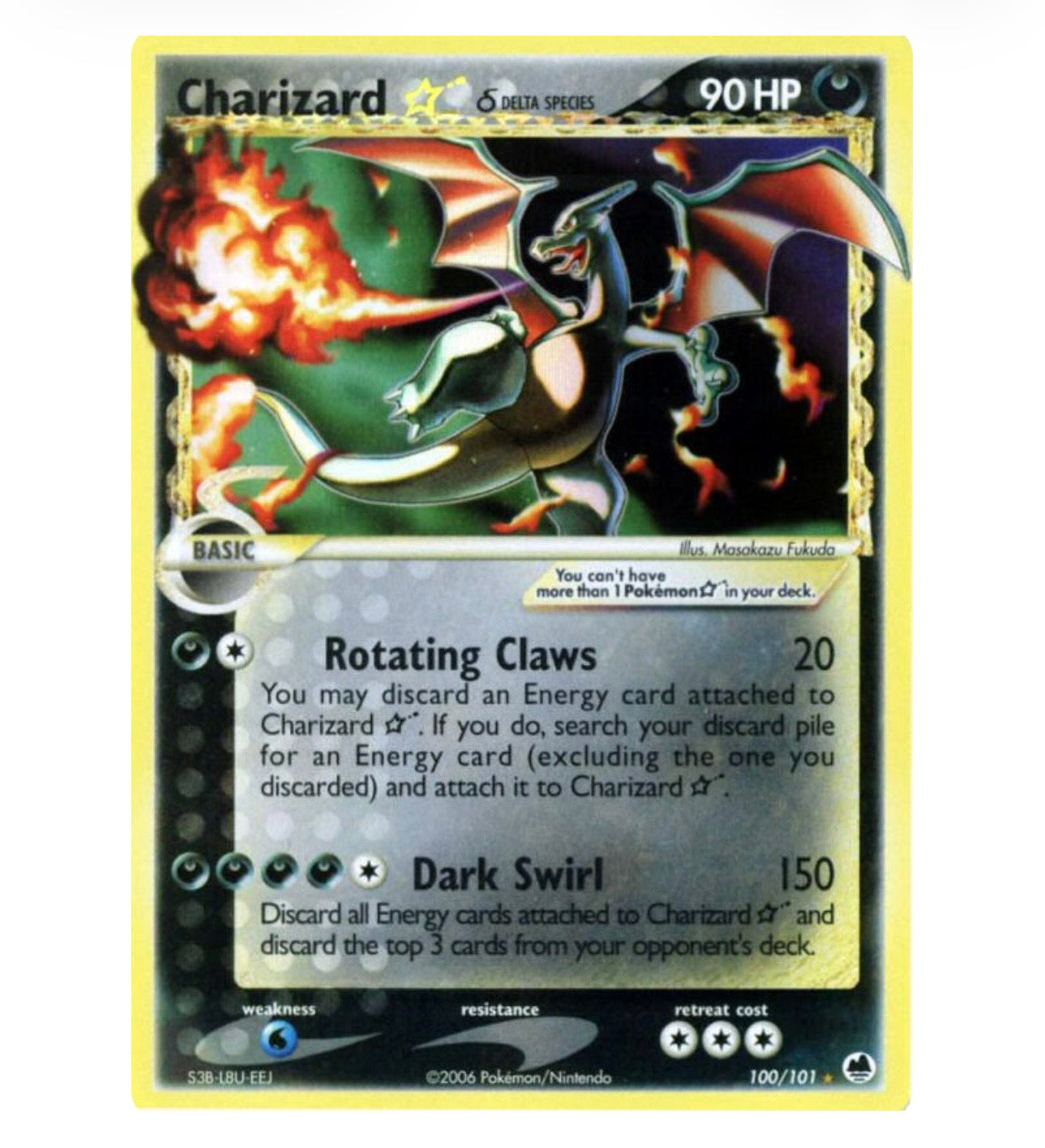 Charizard gold star