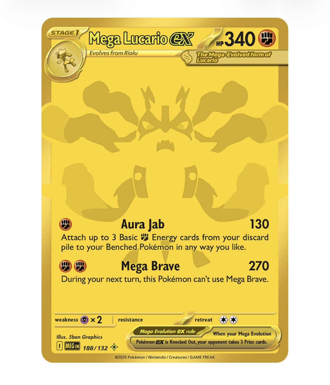 Mega lucario ex