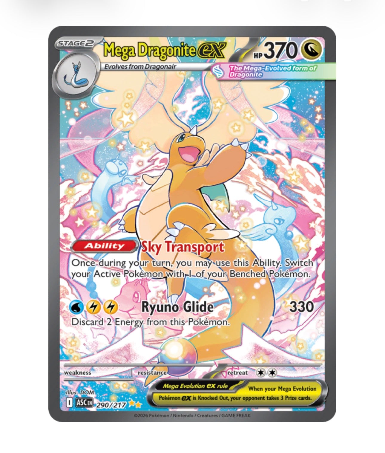 Mega dragonite ex